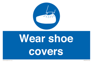 Wear shoe covers